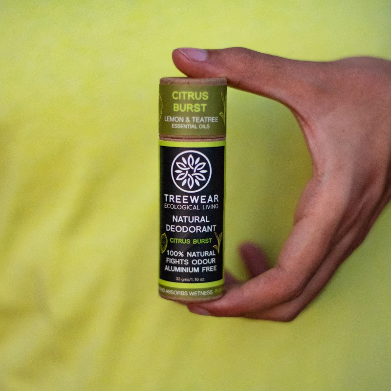 Natural Deodorant Stick - Citrus Burst
