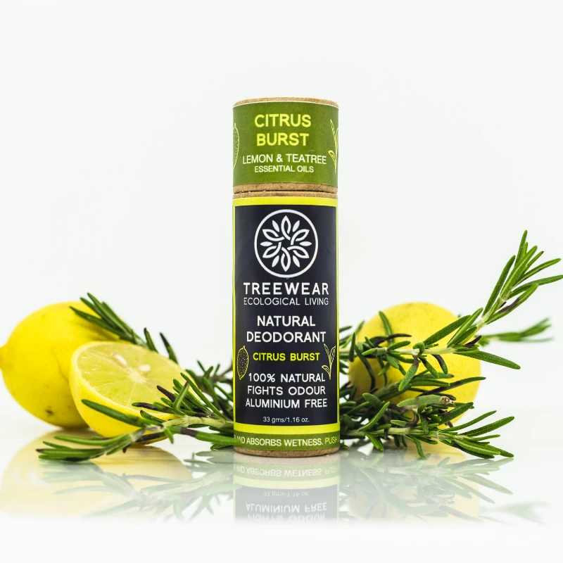 Natural Deodorant Stick - Citrus Burst