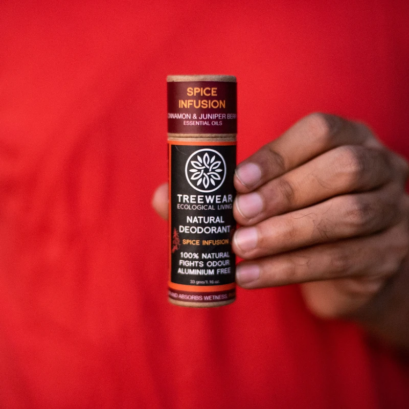 Natural Deodorant Stick - Spice Infusion
