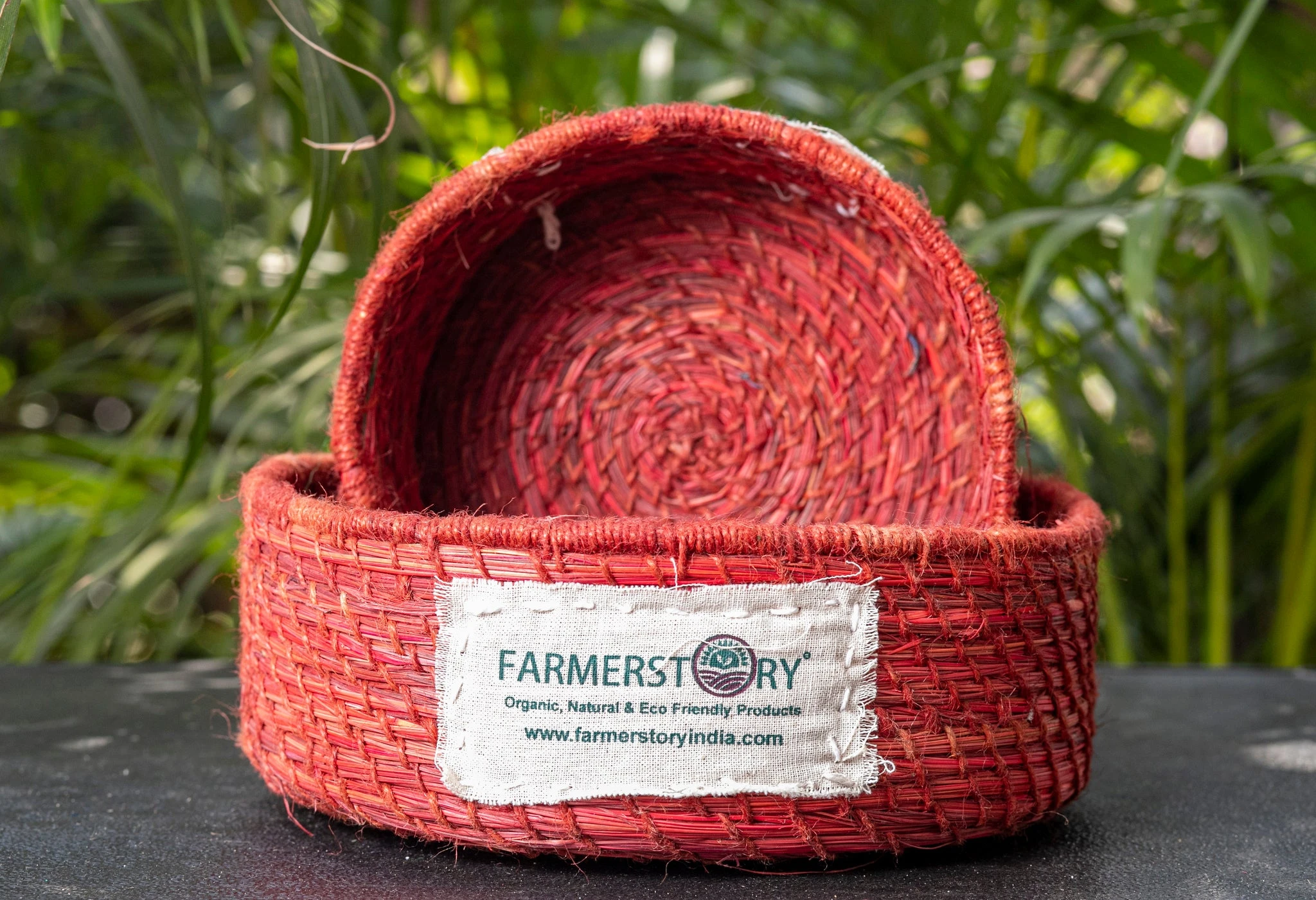 Fruit basket- Sabai Grass (set of 2)
