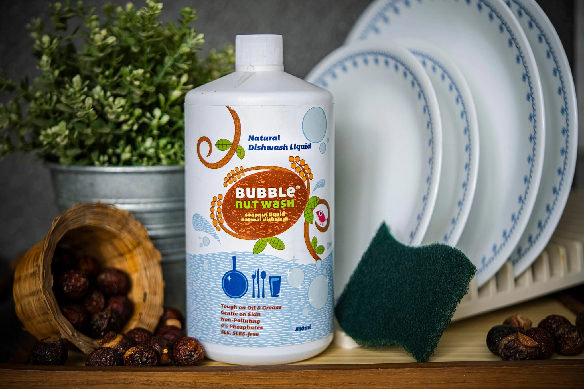 Natural Dishwash Liquid (810ml)