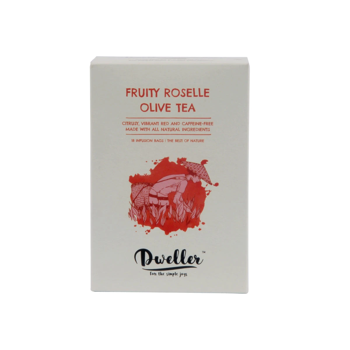 Fruity Roselle Olive Tea (18 Tea Bags)