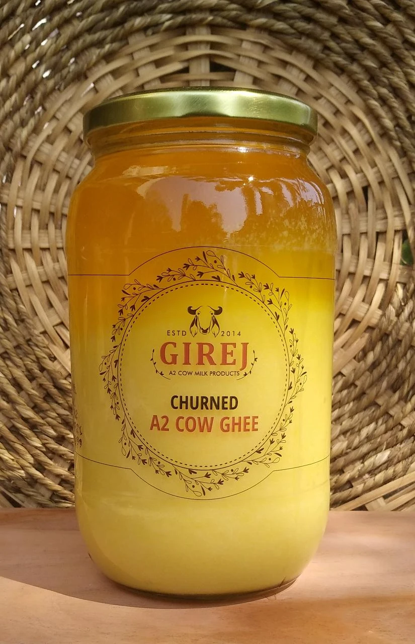 Girej Desi Gir Cow A2 Cultured Ghee 1000ml