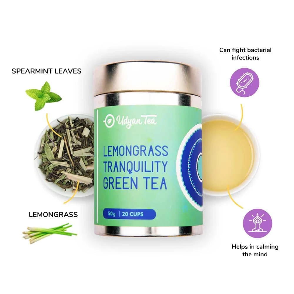 LEMONGRASS TRANQUILITY GREEN TEA