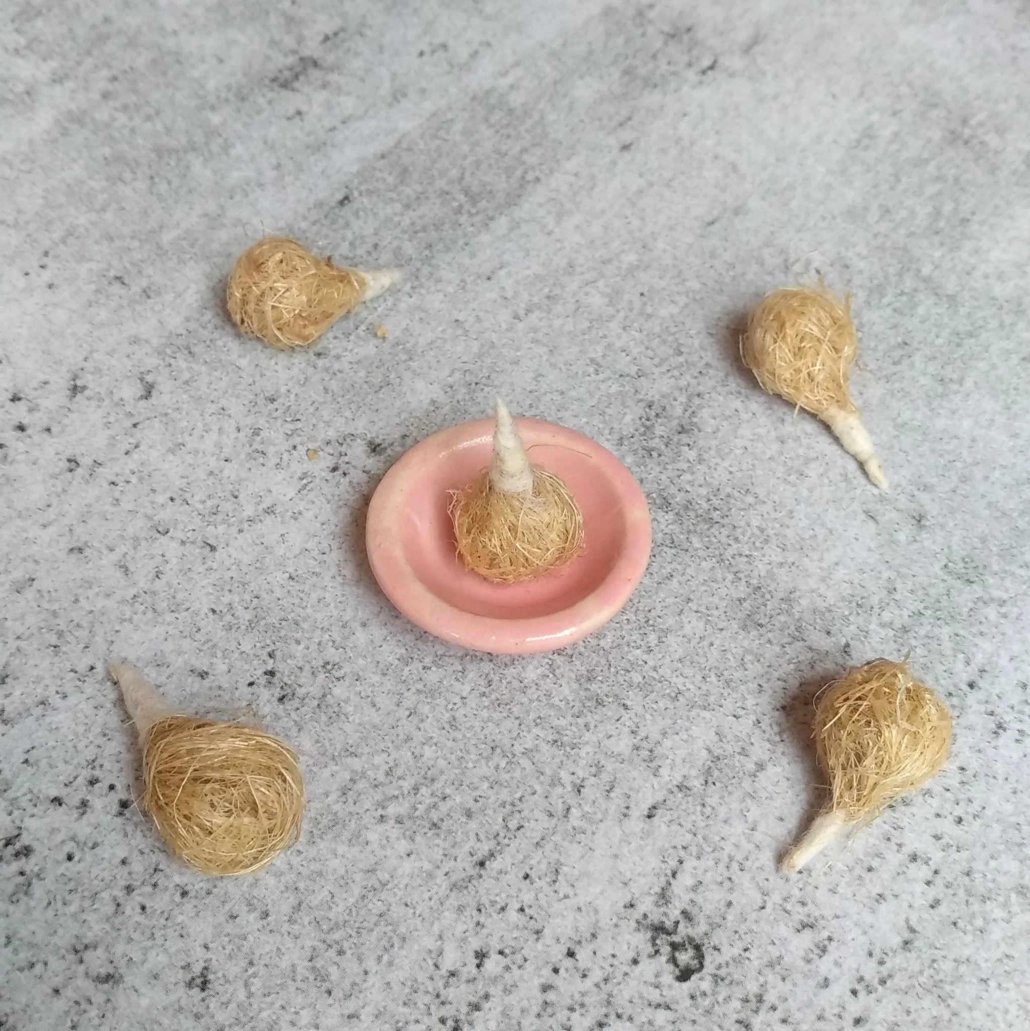 Banana Fibre Round Wicks (बाती) 30 pieces