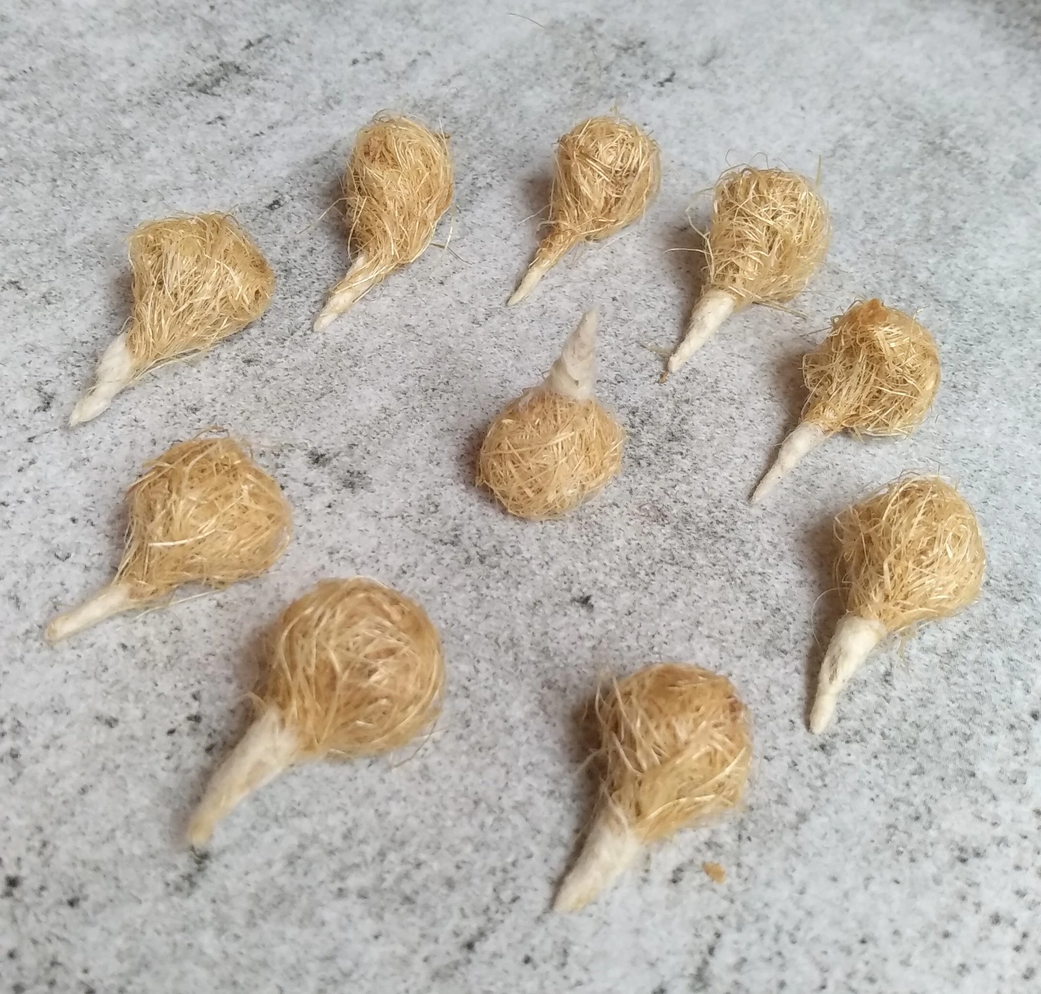 Banana Fibre Round Wicks (बाती) 30 pieces