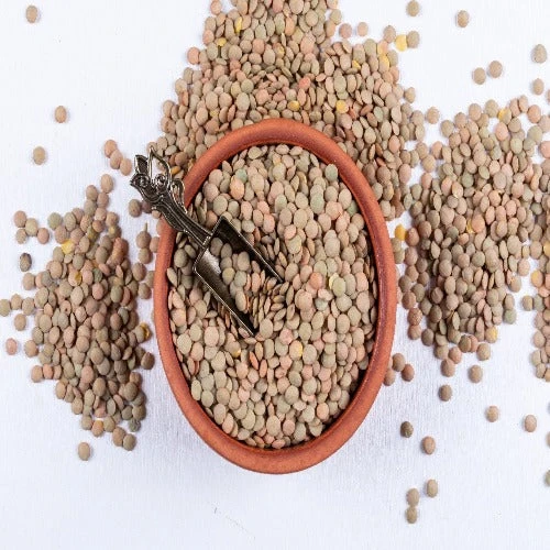 Unpolished Masoor Dal - (Whole) 500g