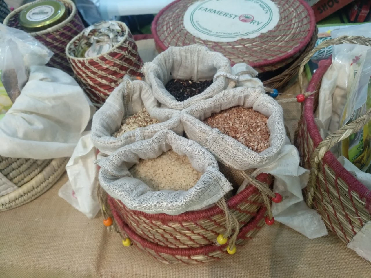 Indigenous Rice Gifting Basket